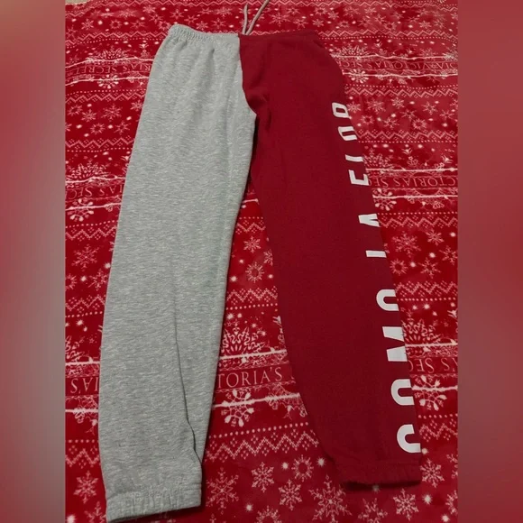 Selena Red and Gray Hoodie Set - Picture 9 of 9